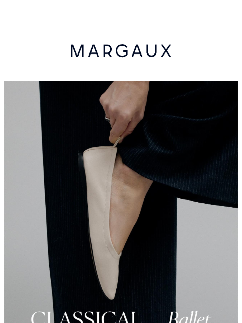 margauxny newsletter: A new ballet flat classic