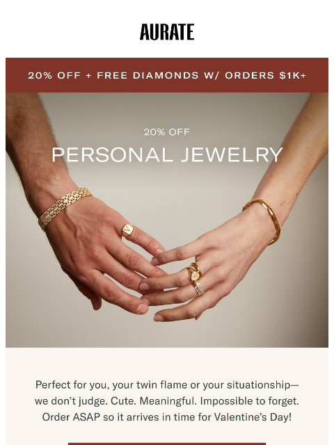 auratenewyork newsletter: Not a Last-Minute Gift 👀