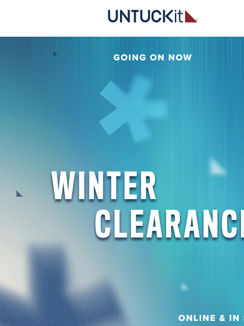 untuckit newsletter: NOW: Get an Extra 20% Off Clearance Styles