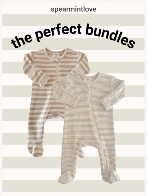 spearmintlove newsletter: Thoughtfully Bundled Essentials 🌱