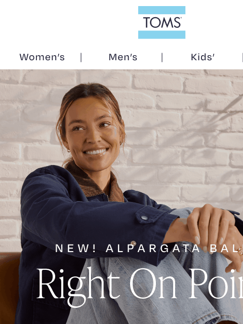 toms newsletter: ✨ Meet the New Alpargata Ballet ✨