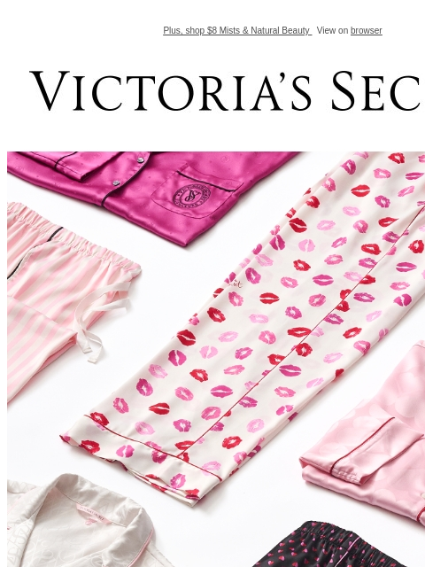 Plus, shop $8 Mists & Natural Beauty View on browser Victoria's Secret VSCC Available Credit Display images to show real-time content Display images to show real-time content Display images to