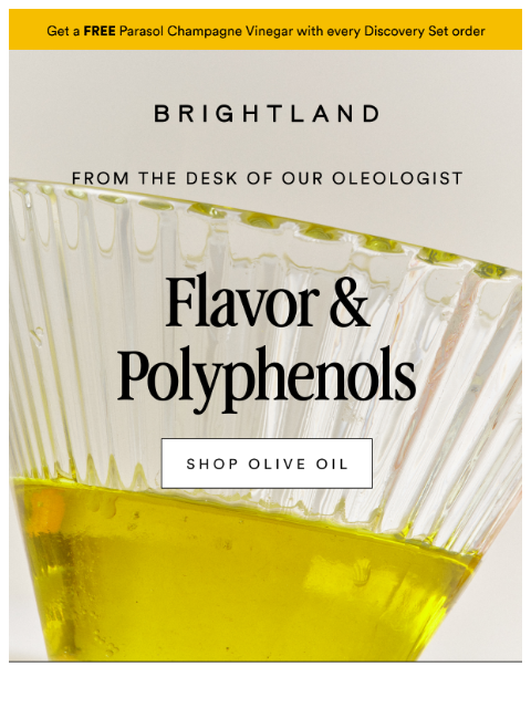 brightland newsletter: So what about polyphenols?