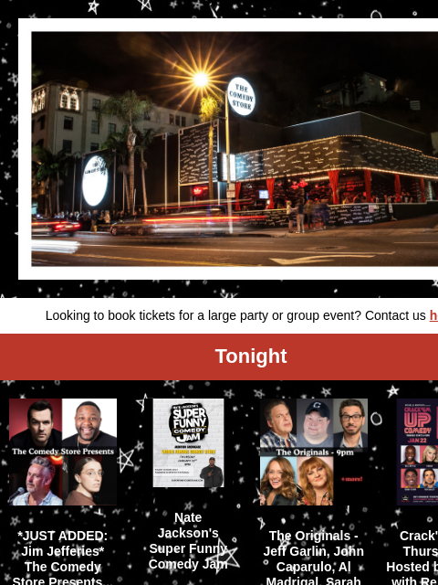 hive newsletter: Coming Up at The Store - Nikki Glaser, Marc Maron,...