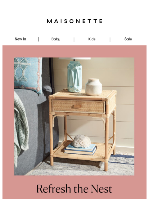 maisonette newsletter: Home Finds To Cozy Up Every Corner