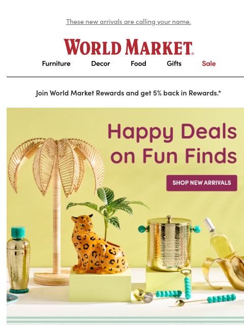 emailworldmarket newsletter: ✨ Brand new and SO YOU!