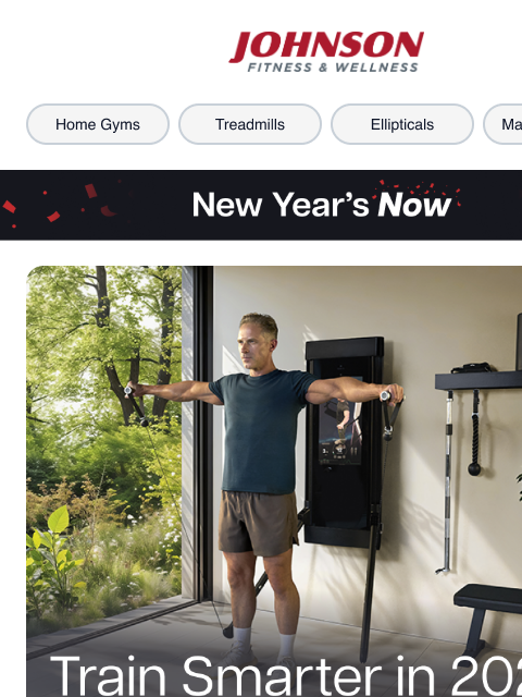 johnsonfit newsletter: Train Smarter in 2026 with Tonal