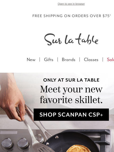 surlatable newsletter: Your new go-to pan is waiting.