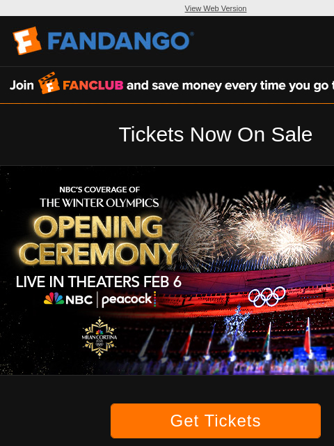 fandango newsletter: 🏅 Your Weekend Movie Guide