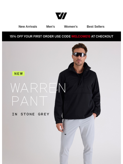 wolaco newsletter: NEW COLOR | The all-purpose training pant