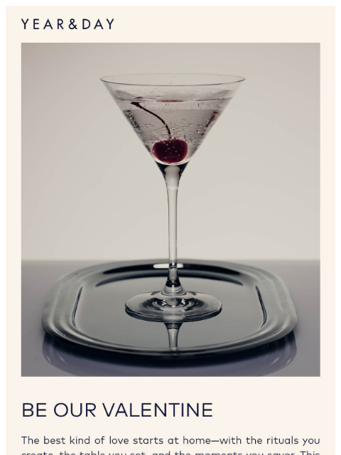 yearandday newsletter: The Valentine's Gift Guide