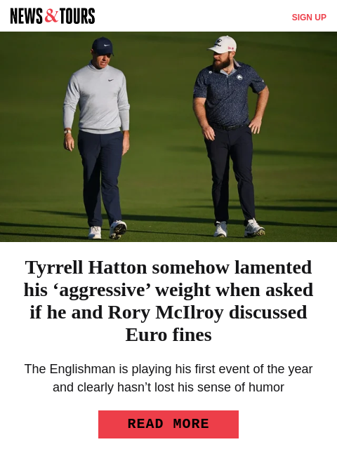 golfdigest newsletter: Justin Thomas eyes PGA Tour return