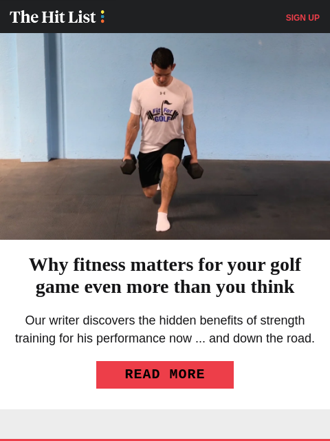 golfdigest newsletter: Inside a teen phenom's whirlwind week