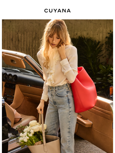 cuyana newsletter: A First Look at Spring