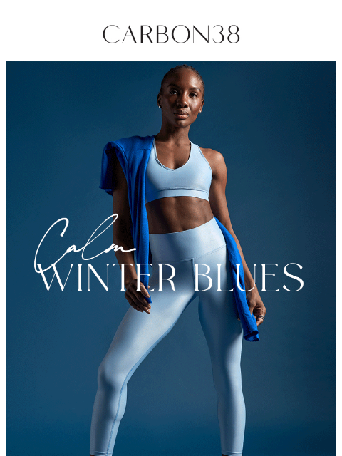 carbon38 newsletter: A study in blue 💙