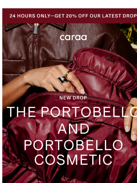 caraa newsletter: Your First Dibs on Portobello