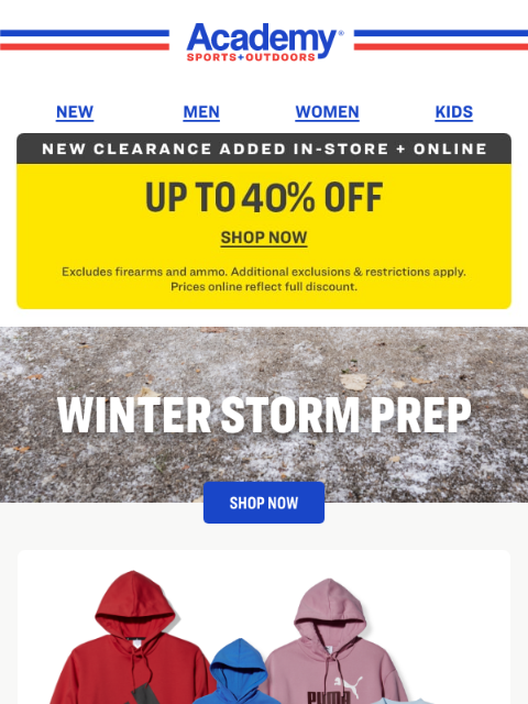 academy newsletter: Stay Warm, Save a Bundle!