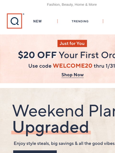 qvcemail newsletter: TGIF: Fab Finds & Sale Prices