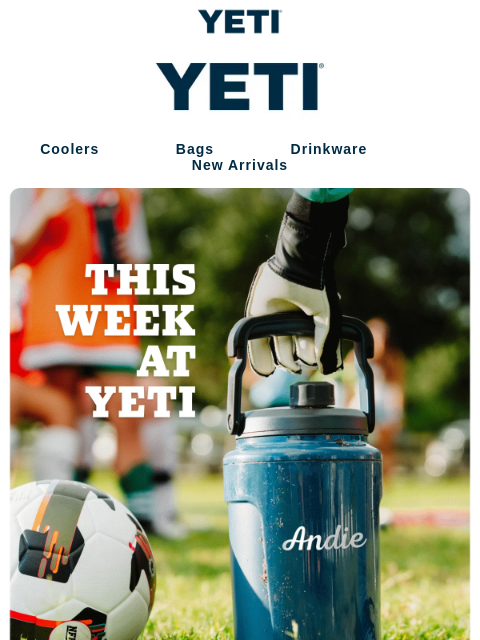 yeti newsletter: Celebrate The Win With Indiana Drinkware