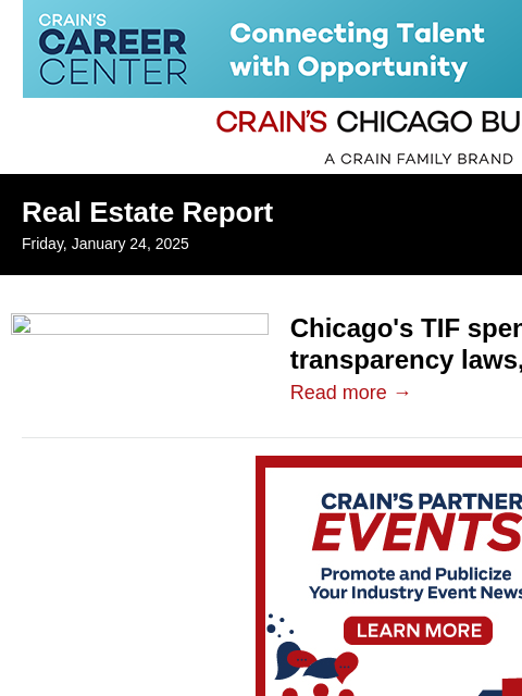 crainalerts newsletter: TIF spending process violated transparency laws: j...