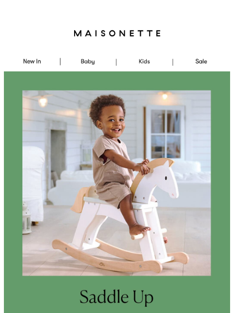 maisonette newsletter: The Year Of The Horse 🐴