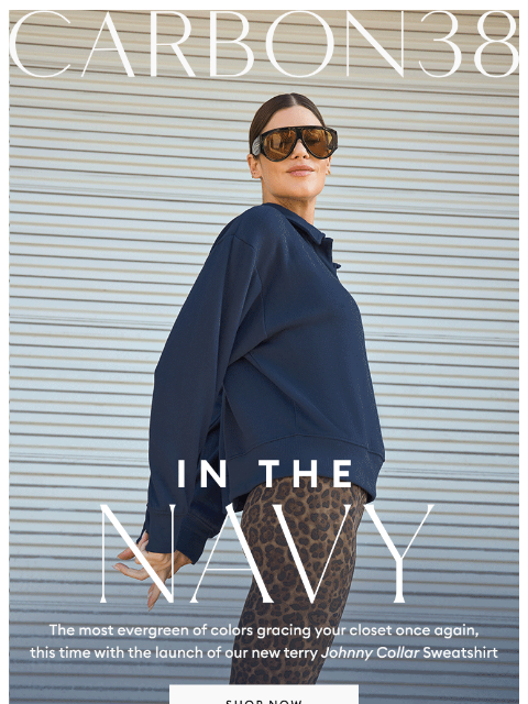 carbon38 newsletter: New: The Johnny Collar