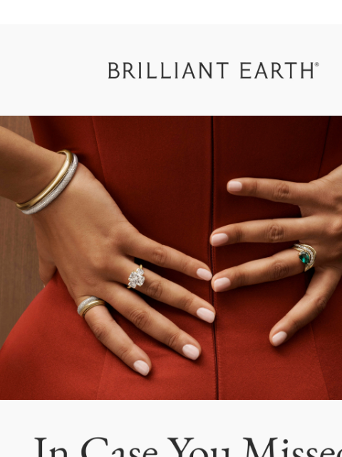 brilliantearth newsletter: January roundup: The drops that delivered