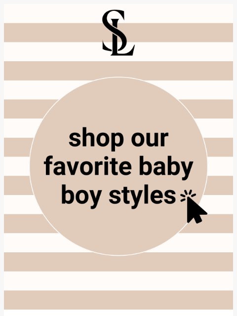 spearmintlove newsletter: Baby Boy Favorites You’ll Love 💙