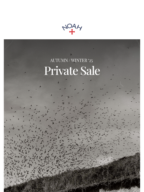 noahny newsletter: Private Sale