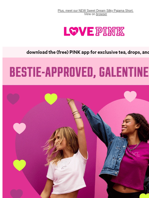 vspink newsletter: TFW Everything's Buy 2, Get 1 FREE 💃