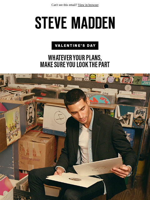stevemadden newsletter: Step Up Your V-Day Game
