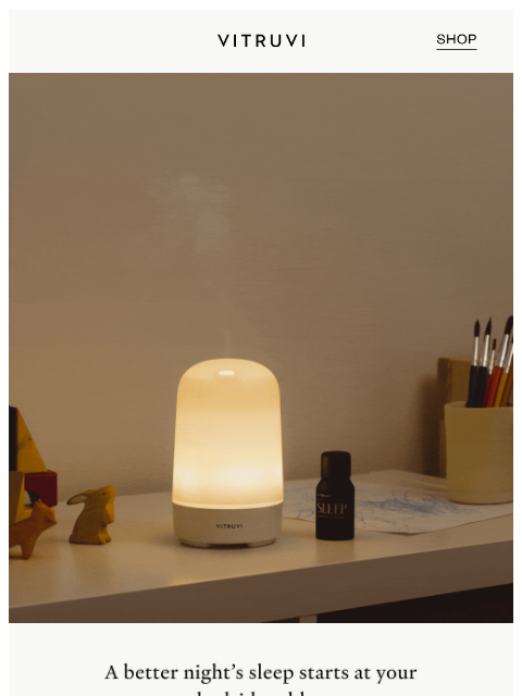 vitruvi newsletter: New Nightstand Essential: Save 20% + Get a FREE Sc...