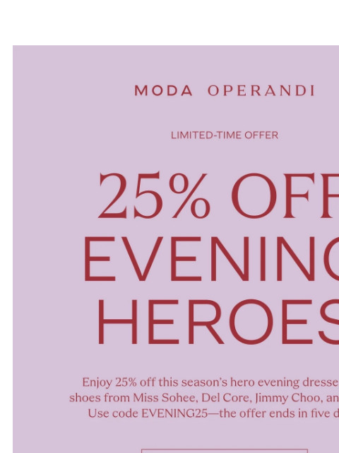 Use the code inside to enjoy 25% off our Evening Designer Sale ͏ ‌ ﻿ ͏ ‌ ﻿ ͏ ‌ ﻿ ͏ ‌ ﻿ ͏ ‌ ﻿ ͏ ‌ ﻿ ͏ ‌ ﻿ ͏ ‌ ﻿ ͏ ‌ ﻿ ͏ ‌ ﻿ ͏ ‌ ﻿ ͏ ‌ ﻿ ͏ ‌ ﻿ ͏ ‌ ﻿ ͏ ‌ ﻿ ͏ ‌ ﻿ ͏ ‌ ﻿ ͏ ‌ ﻿ ͏ ‌ ﻿ ͏ ‌ ﻿ ͏ ‌ ﻿ ͏ ‌ ﻿ ͏ ‌ ﻿