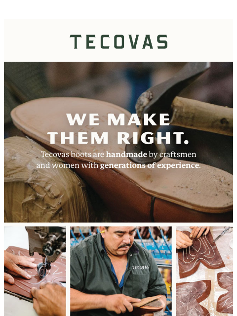 Tecovas Boots Bags Jeans Accessories Shop All Shop Boots How we make them Shop Boots Shop Boots Shop Boots Shop Men's Boots Shop Women's Boots Read reviews tecovas Facebook Tik Tok Twitter