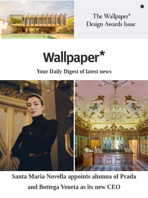 Santa Maria Novella's new CEO, a crisp concrete home in Sydney, and a Muhammad Ali tale for Burns Night ‌ ‌ ‌ ‌ ‌ ‌ ‌ ‌ ‌ ‌ ‌ ‌ ‌ Wallpaper* Your Daily Digest of latest news woman and Santa Maria