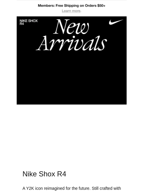 nike newsletter: A new look for a design icon