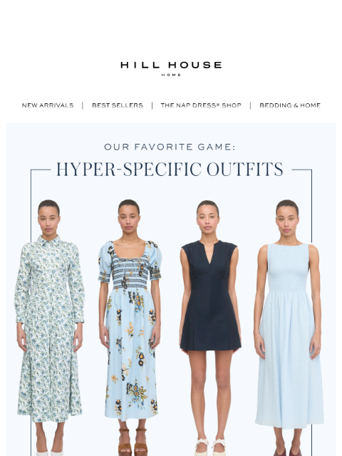 hillhousehome newsletter: Hyper-Specific Outfits for Hyper-Specific Jobs