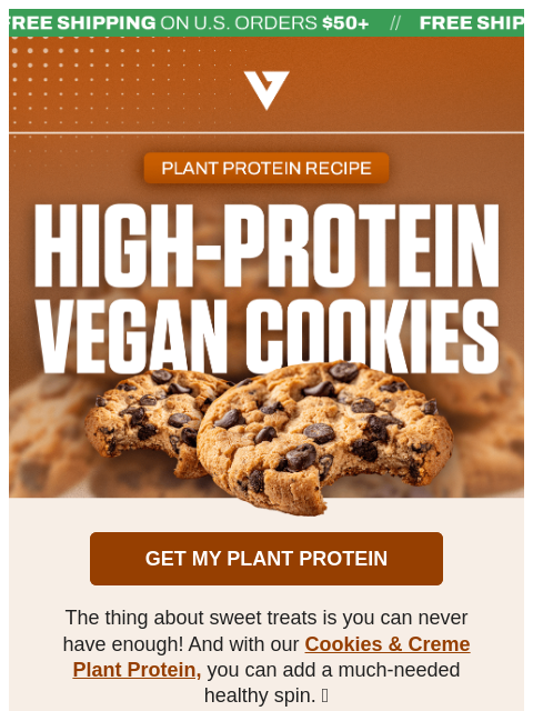 vedgenutrition newsletter: 🍪 << Want this?