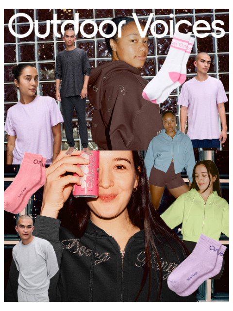 outdoorvoices newsletter: GET HOT