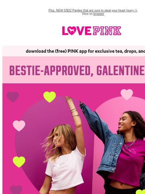 vspink newsletter: Winter Storm Ready: Buy 2, Get 1 FREE