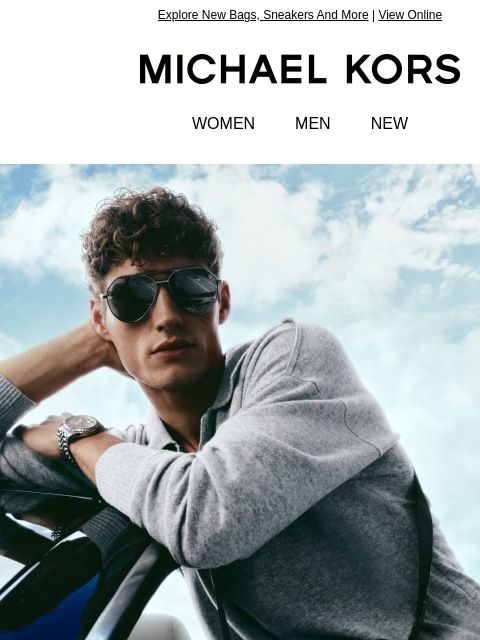 michaelkorsmail newsletter: Just In: The Detail Your Outfit Deserves