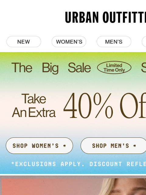 urbanoutfitters newsletter: Because getting ready is half the fun 💕