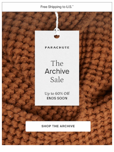 parachutehome newsletter: Final Few...