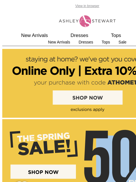 ashleystewart newsletter: ❄️Trying to stay warm? 🥶 Shop these SWEATERS at 5...