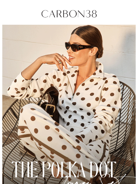 carbon38 newsletter: Polka Dots are SO back