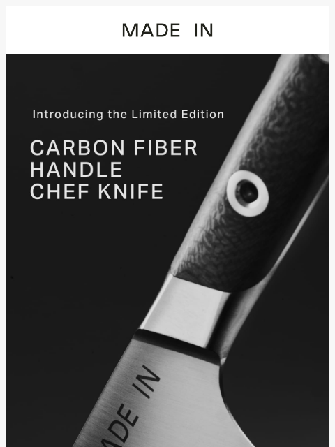 madeincookware newsletter: It's Here! Only 2,000 Available 🔪