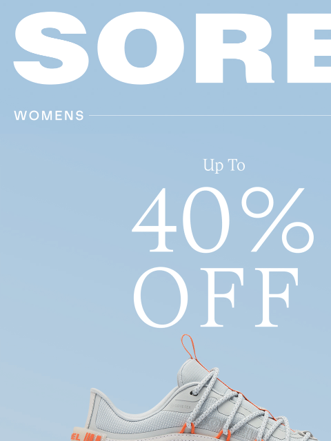 sorel newsletter: End of Season Sale Ends Soon