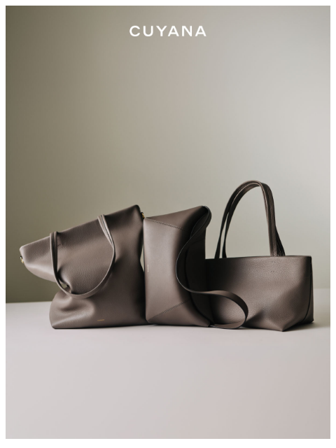 cuyana newsletter: More in Clay