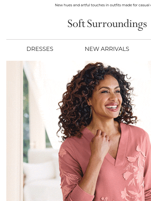 softsurroundings newsletter: This Is Effortless Weekend Style
