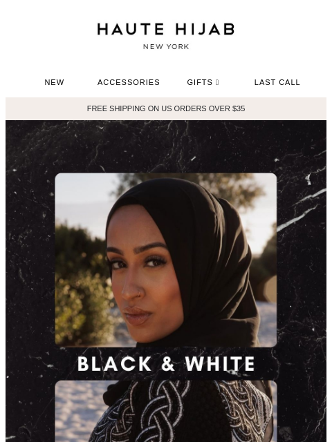 hautehijab newsletter: 🤍🖤🤍🖤🤍🖤🤍🖤